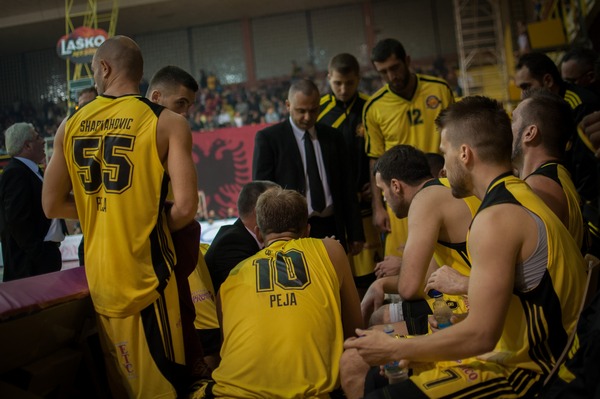 Season 2014/2015, Group A, Round 1: KB Peja - KK Kumanovo 2009