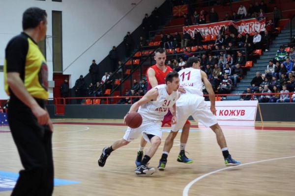 Photo-gallery from the game KK Kozuv - KS Vllaznia