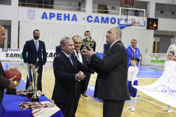 Rosen Barchovski was awarded as best coach of season 2014/2015