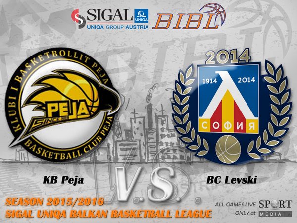 Peja and Levski 2014 to open up the Second Stage