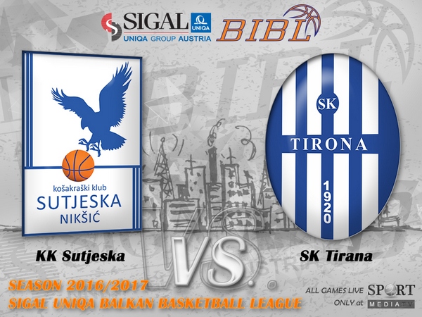 Sutjeska hosting Tirana looking for two in a row